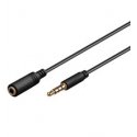Goobay 5m 3.5mm audiokaabel Must Goobay 5m 3.5mm audiokaabel Must