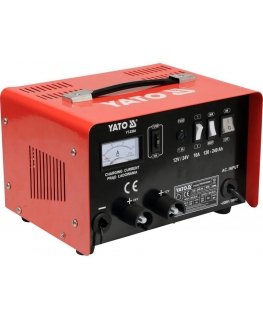 Yato YT-8304 vehicle battery charger 12 - 24 V Black, Orange