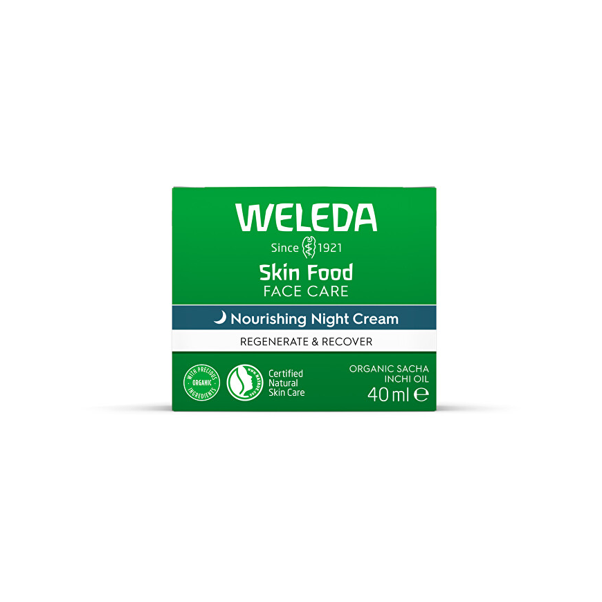 Weleda Skin Food nourishing Night Cream Night Skin Cream for women, 40 ml – 4