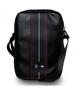 BMW Torebka BMTB8COMSCAKR 8" czarny|black Carbon Red Stripes