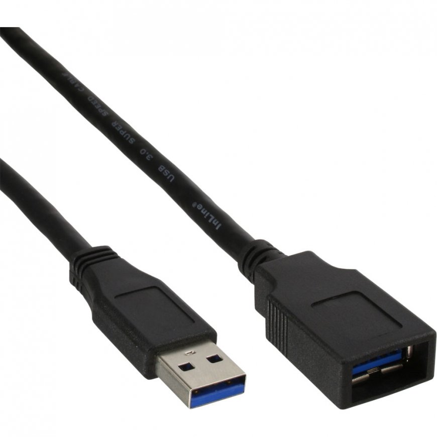InLine 35610 USB kabelis 1 m