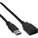 InLine 35610 USB kabelis 1 m USB 3.2 Gen 1 (3.1 Gen 1) USB A Juoda InLine 35610 USB kabelis 1 m USB 3.2 Gen 1 (3.1 Gen 1) USB A Juoda