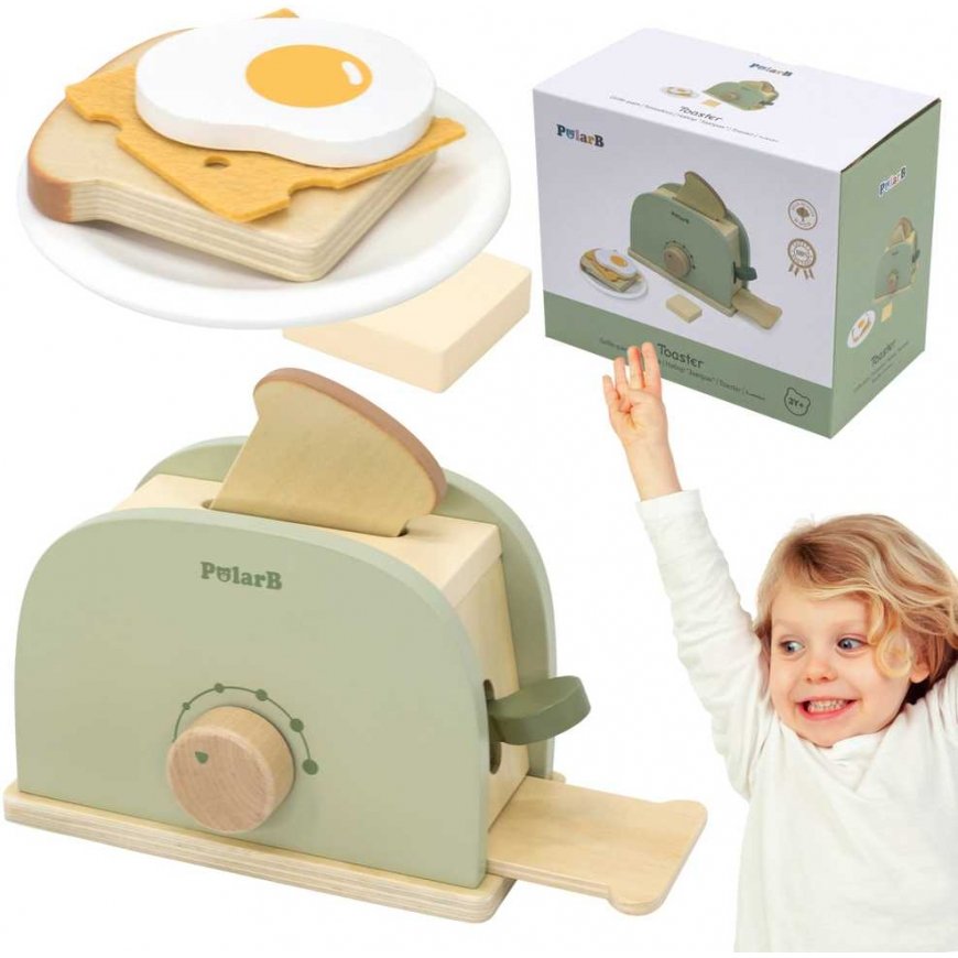 Viga Toys Medinis vaikiškas skrudintuvas, skrudintuvas Viga PolarB – 3
