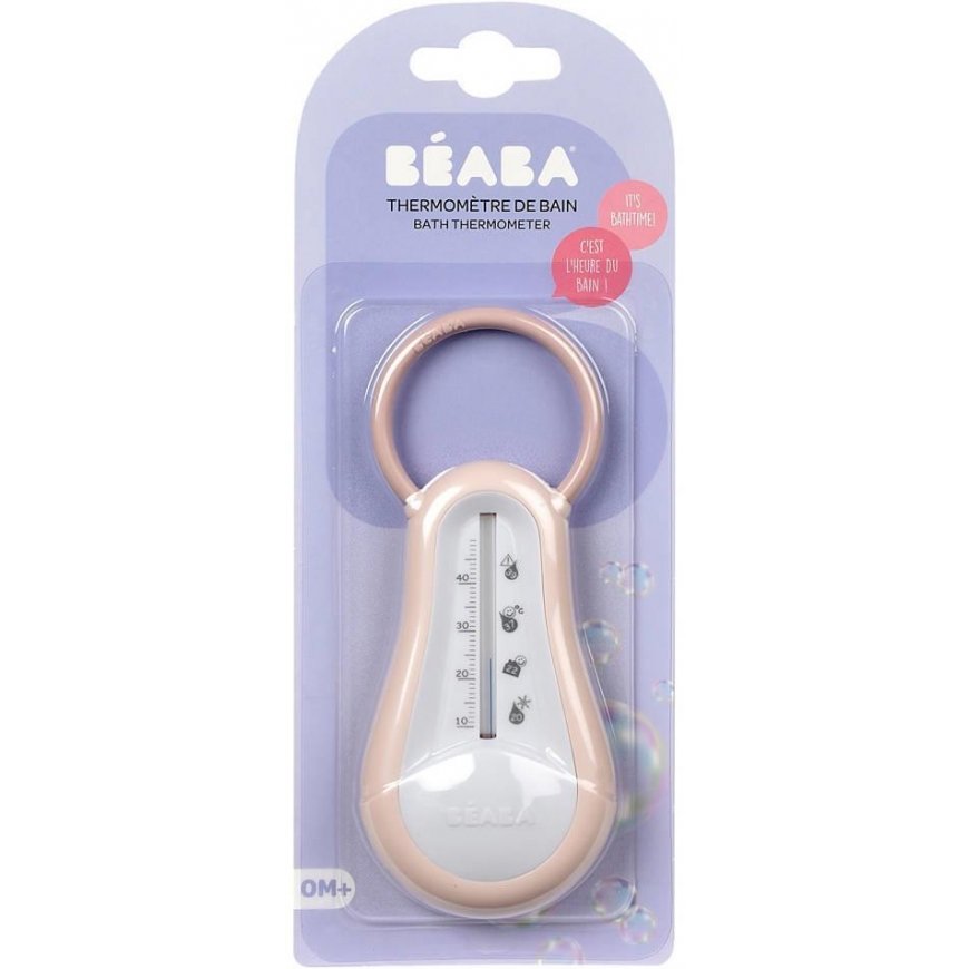 BEABA BATH THERMOMETER, OLD Pink – 2