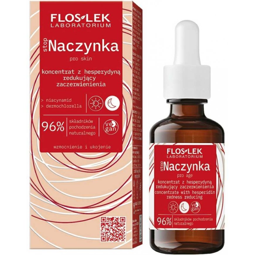 Floslek stopVacilla koncentratas su hesperidinu mažinantis raudonį 30ml