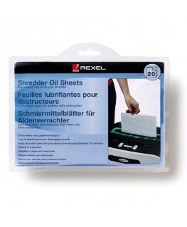 Rexel Shredder Oil Sheets (20) 20 pcs