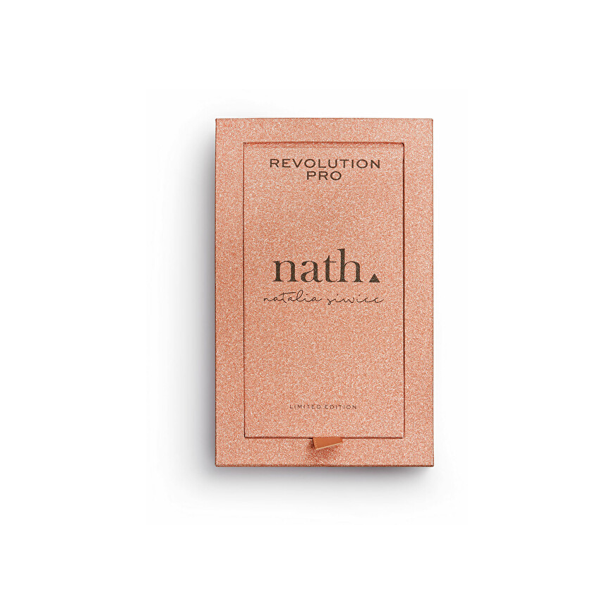 Makeup revolution Revolution PRO Nath Collection Neutrals Shadow Palette - Paletka očních stínů 16,5 g – 3