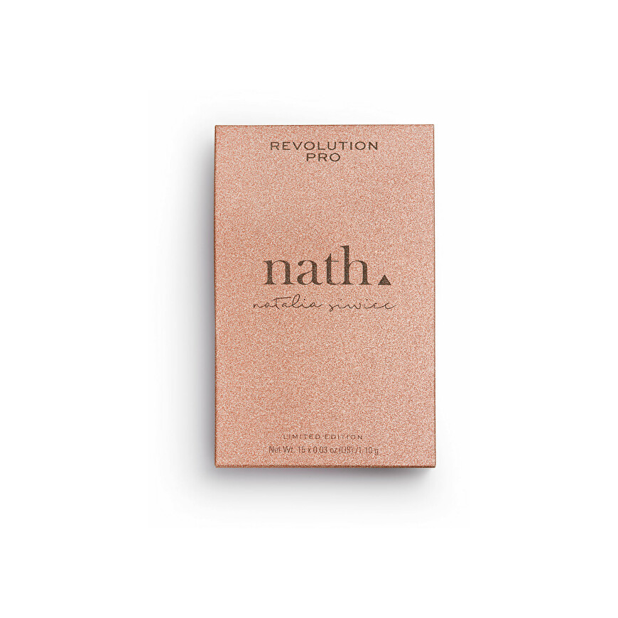 Makeup revolution Revolution PRO Nath Collection Neutrals Shadow Palette - Paletka očních stínů 16,5 g – 4