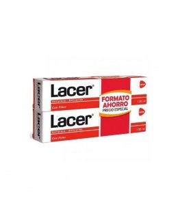 Lacer Toothpaste Antiplaque Anticaries 2x125ml