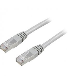 Deltaco FTP Cat5e - 20m tīkla kabelis Pelēks