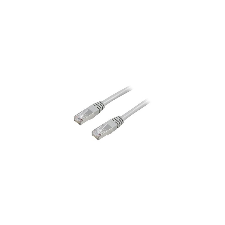Deltaco FTP Cat5e - 20m networking cable Grey