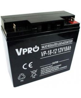 AGM akumulators VPRO 12V 18 Ah