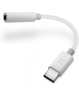 Fixed Link Adapter USB-C/3,5 mm jack, biały