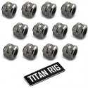 XSPC pistik G1/4" kuni 14 mm kõva toru, must kroom - 8 tükki XSPC pistik G1/4" kuni 14 mm kõva toru, must kroom - 8 tükki