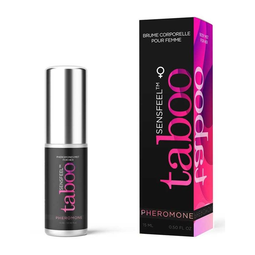 Ruf Taboo Sensfeel Body mist for women with pheromones, 15 ml