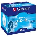 Verbatim Music CD-R 700 MB 10 kpl Verbatim Music CD-R 700 MB 10 kpl