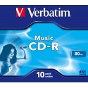 Verbatim Music CD-R 700 MB 10 kpl Verbatim Music CD-R 700 MB 10 kpl