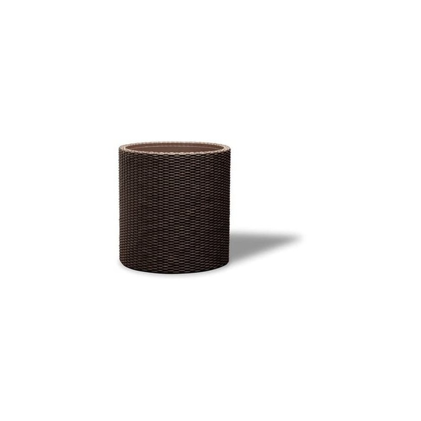 Flowerpot Medium Cylinder Planter brown