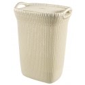 Curver Knit laundry basket 57 L Rectangular Plastic Beige Curver Knit laundry basket 57 L Rectangular Plastic Beige