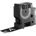 DYMO D1 Standard - White on Black - 24mm DYMO D1 Standard - White on Black - 24mm