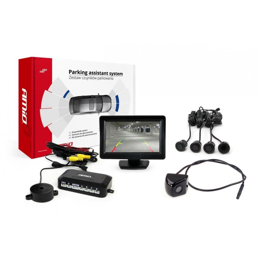 Amio Parking Sensor Kit TFT01 4