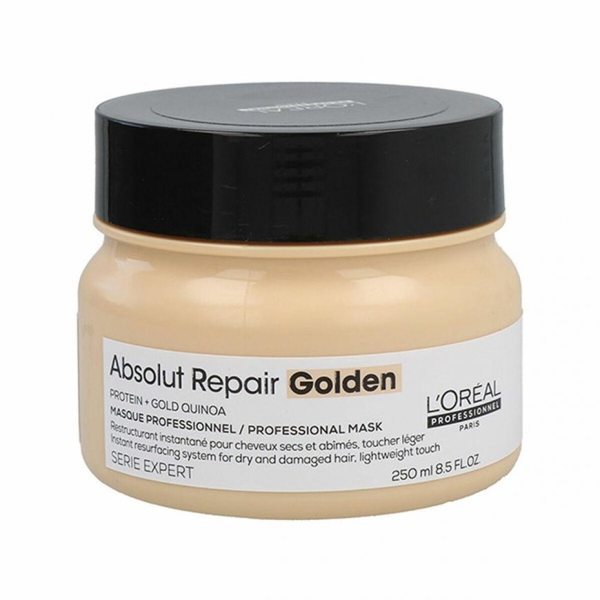 Auksinė plaukus atkurianti kaukė L'oreal Professionnel Absolut Repair Golden Mask 250ml – 4