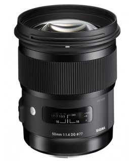 Sigma Art, 50mm F1.4 DG HSM SLR Черный