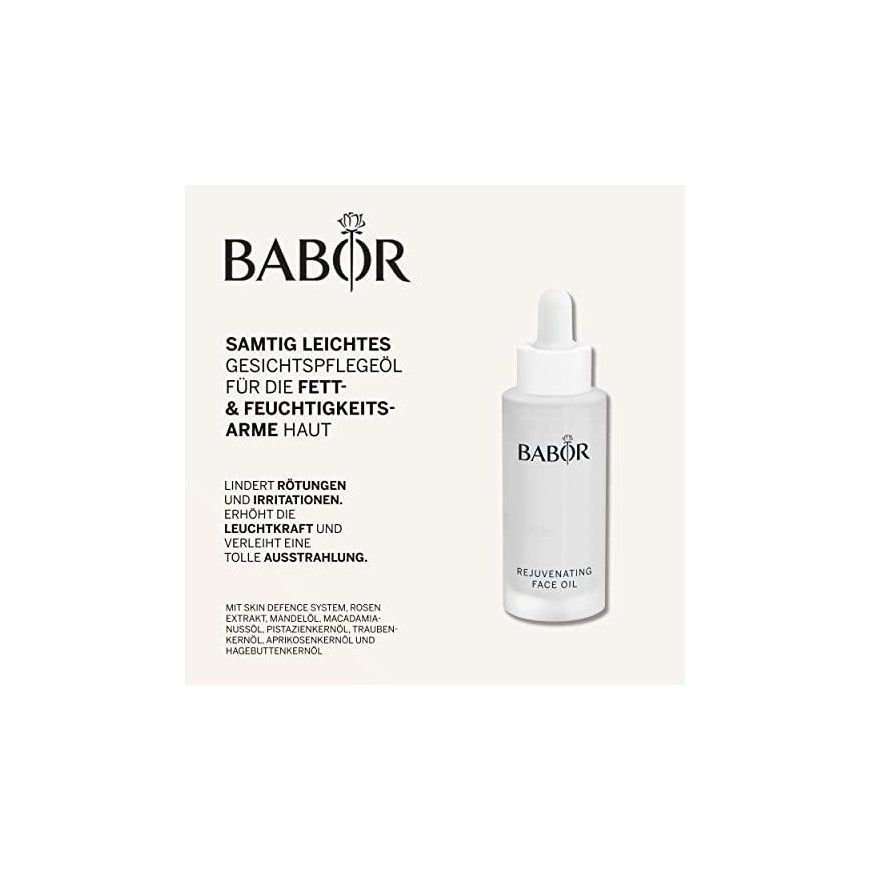Babor Rejuvenating Face Oil jauninantis veido aliejus, 30 ml – 2