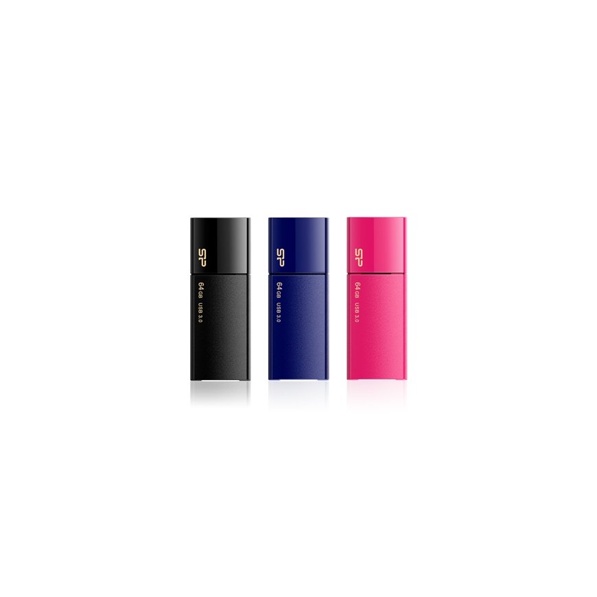 Silicon Power Blaze B05 64GB USB zibatmiņa USB Type-A 3.2 Gen 1 (3.1 Gen 1) Zils, Navy (tumši zila) – 5