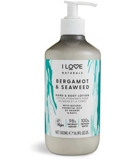 I Love Naturals Hand & Body Lotion Bergamot & Seaweed body and hand lotion 500ml