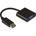 Deltaco DP-VGA7 videokaapeli-adapteri 0,2 m DisplayPort VGA (D-Sub) Musta Deltaco DP-VGA7 videokaapeli-adapteri 0,2 m DisplayPort VGA (D-Sub) Musta