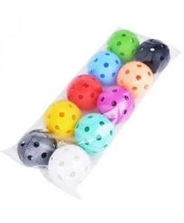 Tempish BULLET 10 set of floorball balls full color