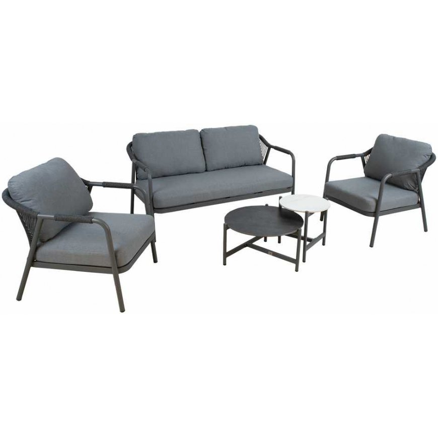 Outdoor furniture set Garden furniture set KASSEL 2 tables, sofa and 2 chairs – 2