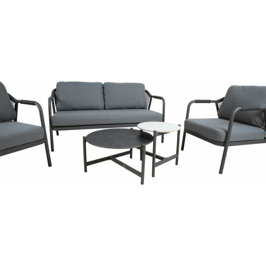 Outdoor furniture set Garden furniture set KASSEL 2 tables, sofa and 2 chairs – 3