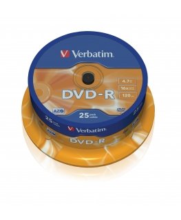 Verbatim 43667 4,7 GB DVD-R 25 шт