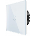 Spring Single-pole sensor switch, remote control (WIFI), White Spring Single-pole sensor switch, remote control (WIFI), White
