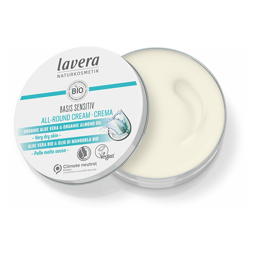 Lavera Basis Sensitiv All-Round Kreminis (dry skin) – 2