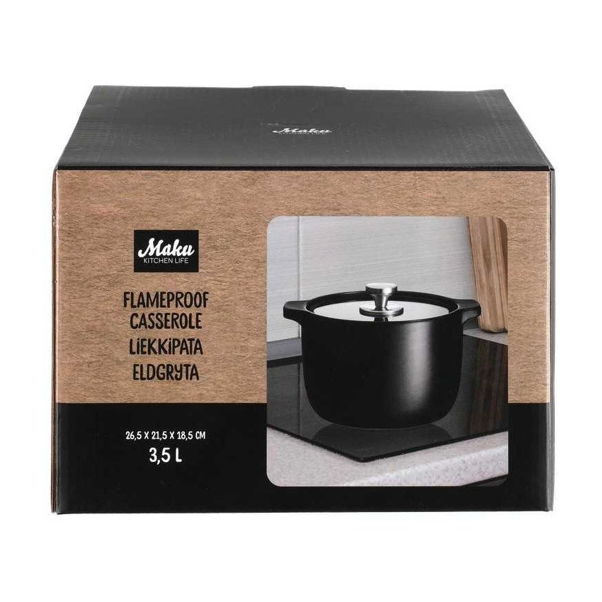 Maku Kitchen Life Flameproof casserole 3.5 L 20 cm. – 3
