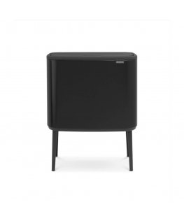 Brabantia 316203 atkritumu tvertne 34 L Taisnleņķa Tērauds Melns