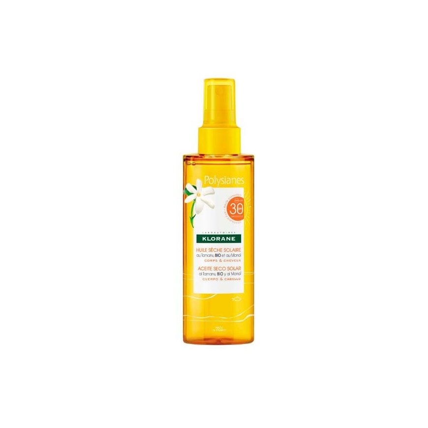 Klorane Polysianes Sun Dry Oil Spf30