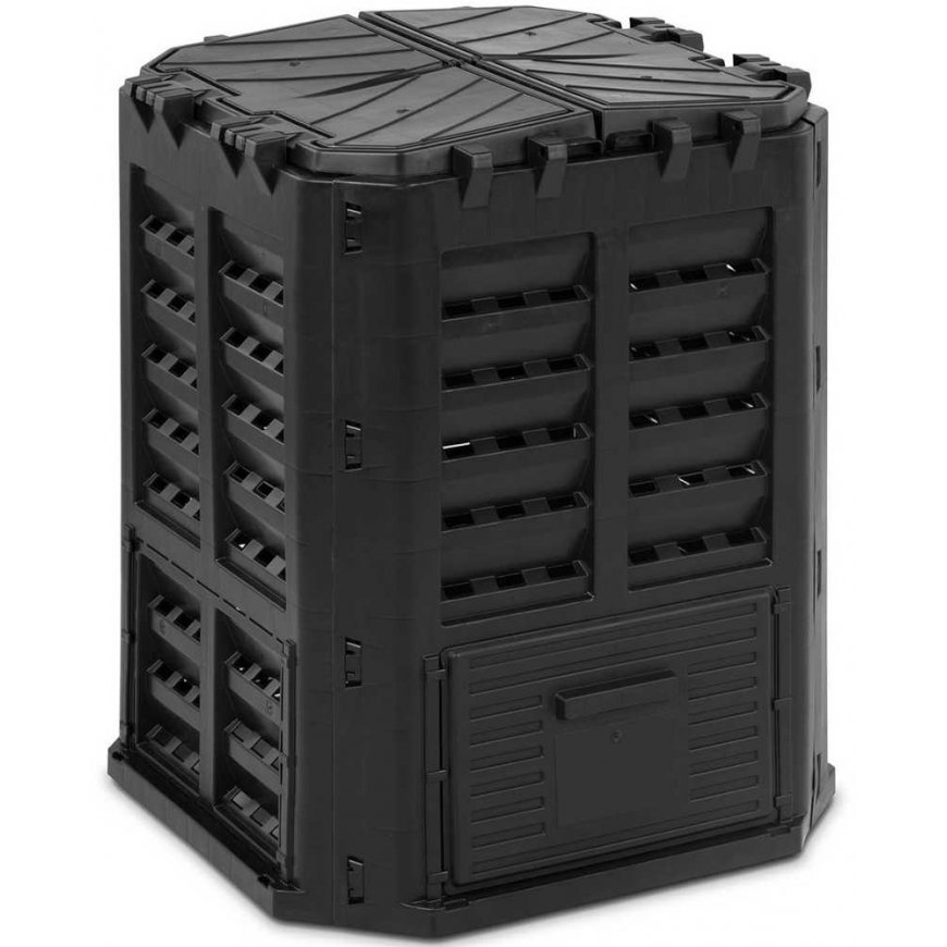 Hillvert Kompostownik sodo na odpadki organiczne 68 x 68 x 84 cm 360 l – 2