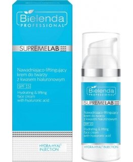 Activeshop Bielenda SupremeLab Hydra-Hyal2 Injection SPF15 moisturizing and lifting face cream with hyaluronic acid 50ml