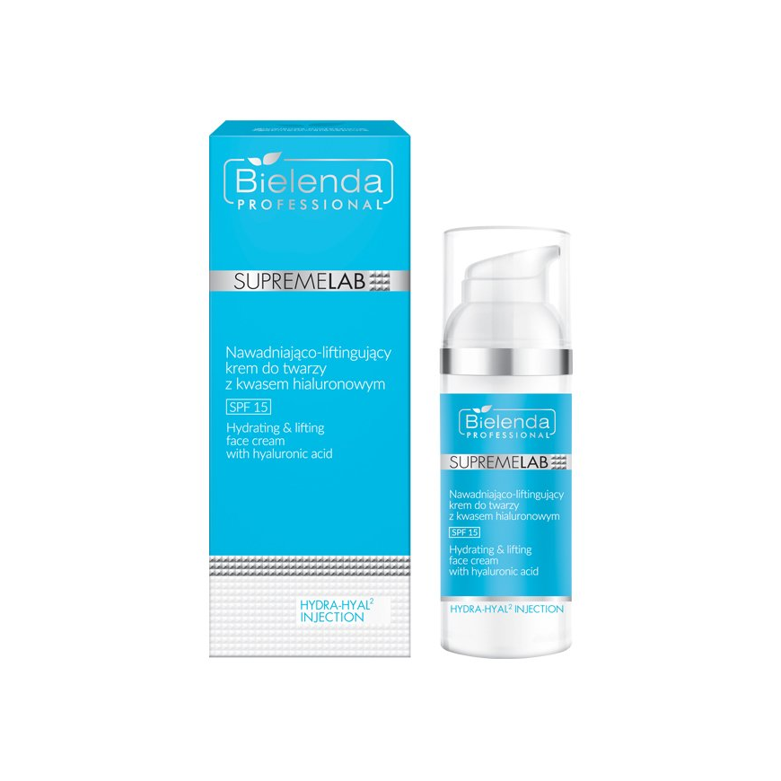 Activeshop Bielenda SupremeLab Hydra-Hyal2 Injection SPF15 moisturizing and lifting face cream with hyaluronic acid 50ml – 2