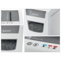 Leitz IQ Slim Office P-4 paper shredder Cross shredding 22 cm White Leitz IQ Slim Office P-4 paper shredder Cross shredding 22 cm White