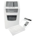 Leitz IQ Slim Office P-4 paperisilppuri Ristiinleikkaava 22 cm Valkoinen Leitz IQ Slim Office P-4 paperisilppuri Ristiinleikkaava 22 cm Valkoinen