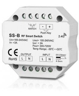 SKYDANCE SS-B single channel 230V controller without dimming function + Push Key