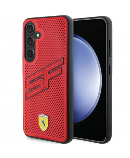 Case Ferrari FEHCS24MPINR S24+ S926 red/red hardcase Big SF Perforated