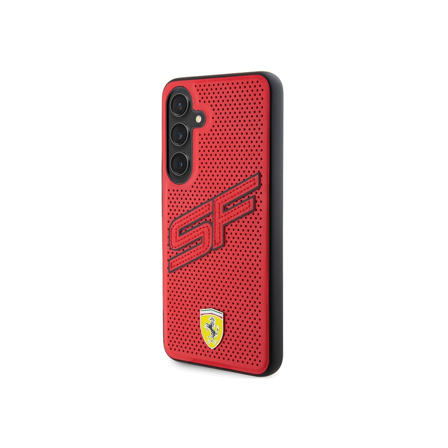 Case Ferrari FEHCS24MPINR S24+ S926 red/red hardcase Big SF Perforated – 2
