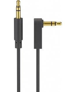 Goobay 67783 audiokaabel 1 m 3.5mm Must