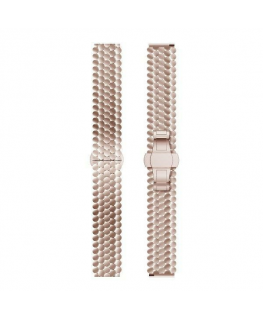 Beline strap Watch 20mm Metal Honeycomb rose gold box